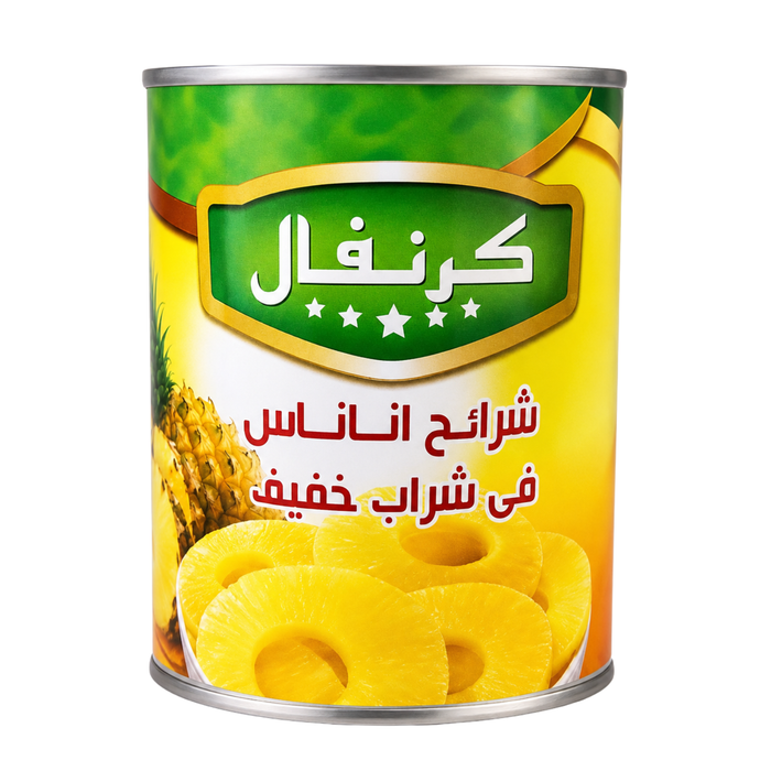 كرنفال كمبوت اناناس 820جم*24علبة
