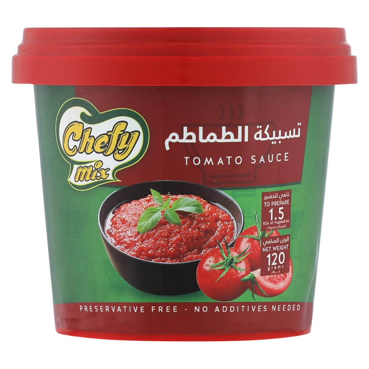 شيف ميكس تسبيكة طماطم 120جم*6علب