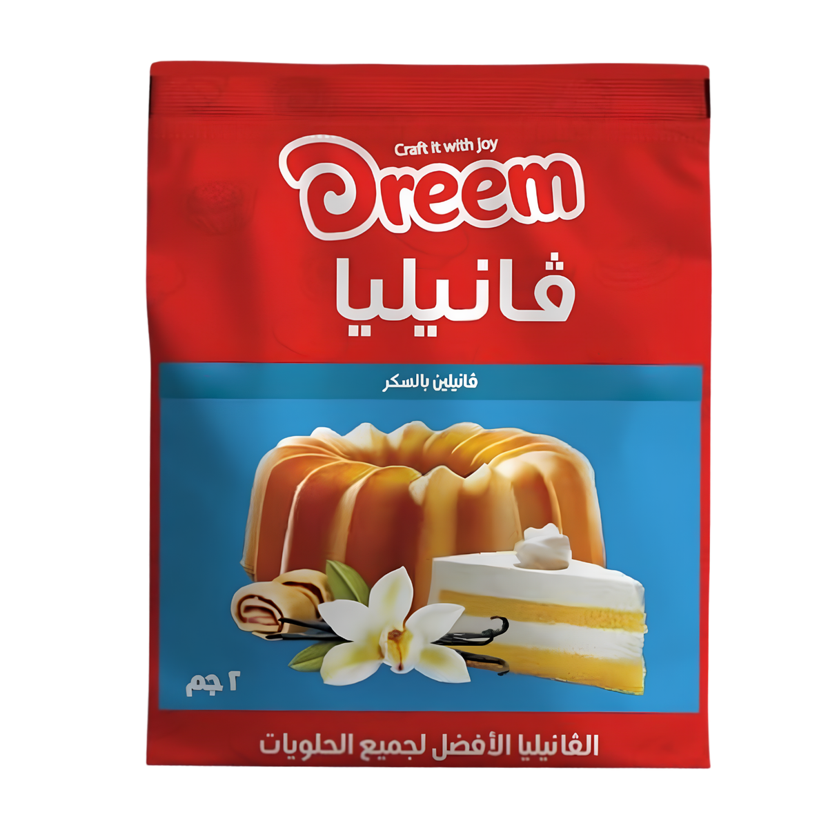 دريم فانيلا 2جم *100 باكيت